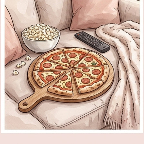 Kit Pizza, Filme e Sofá